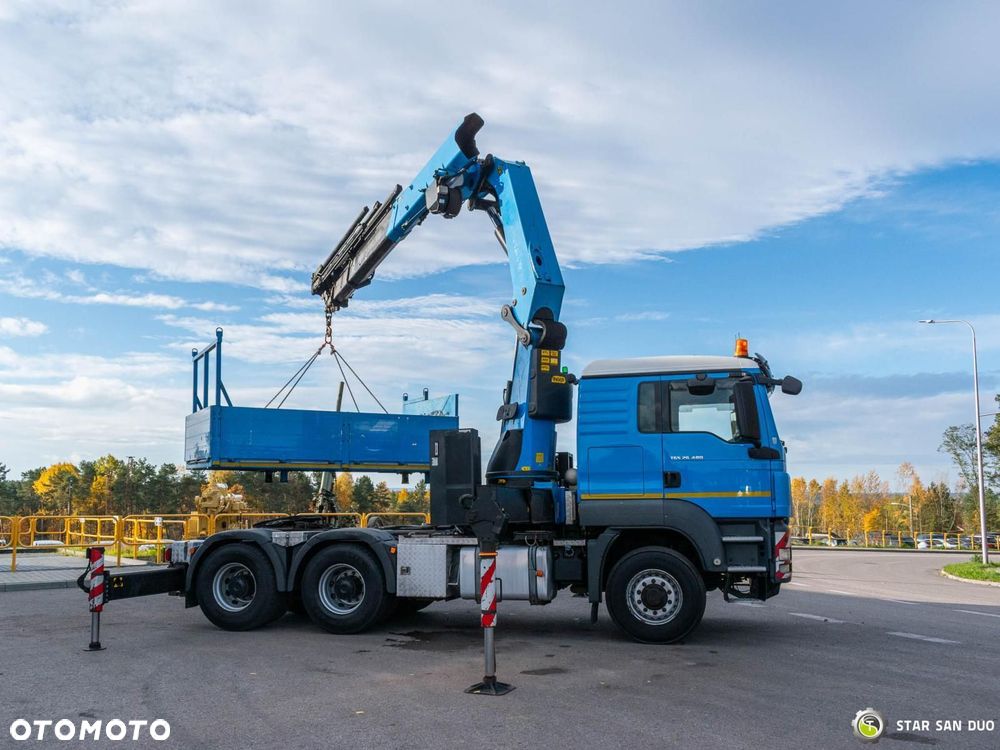 MAN TGS 26.480 6x6H PALFINGER PK 42002 SH HDS Żuraw Wciągarka - 7