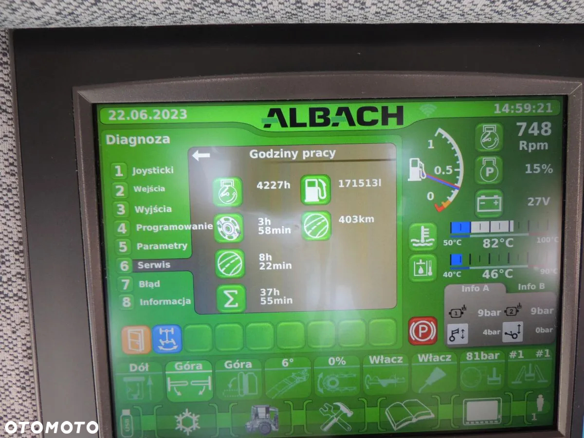 Inny Albach Diamant 2000, Rębak samojezdny, 2020rok, 700KM, Euro 6 - 37