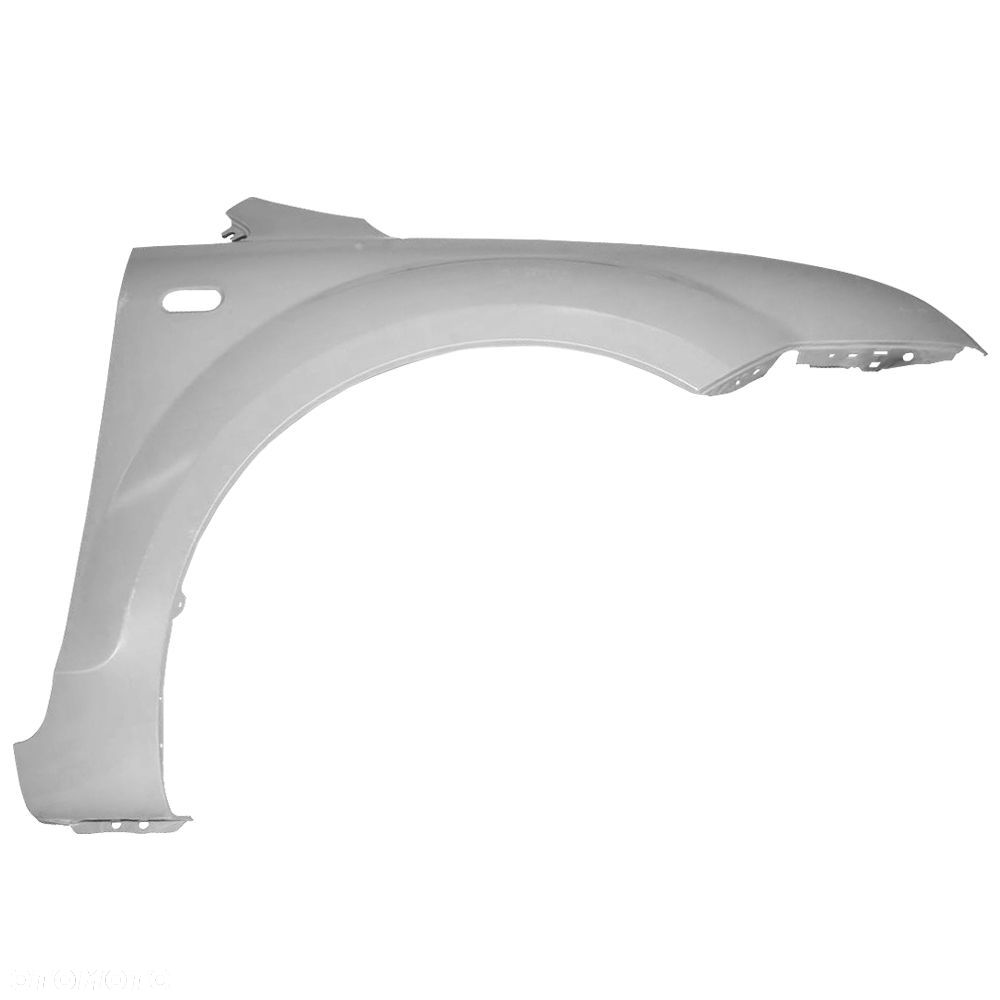 BLU Błotnik Ford FOCUS MK2 II przedlift O3 03 prawy przód srebrny 2004-2008 MondstaubSilber - 2