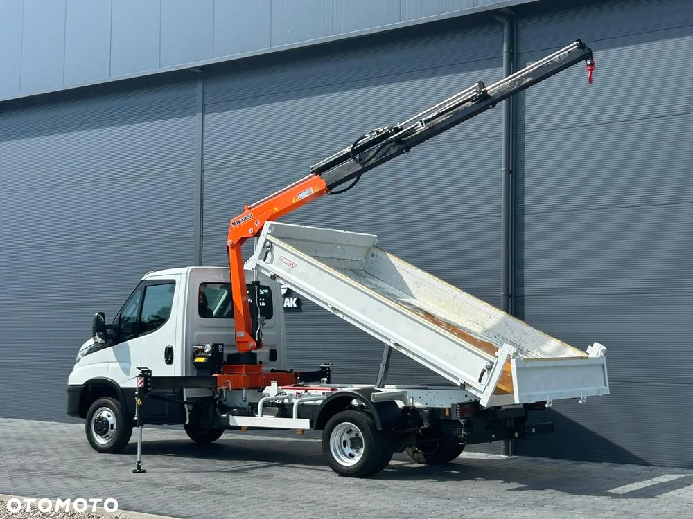 Iveco Daily 35C16 3.0 HPI Nowy MOCNY HDS 2800kg + wywrotka wywrot **Wzmocnione zawieszenie**Klima**Niski przebieg**DMC 3,5t**Na bliźniakach**Hak 3,5t.** - 12