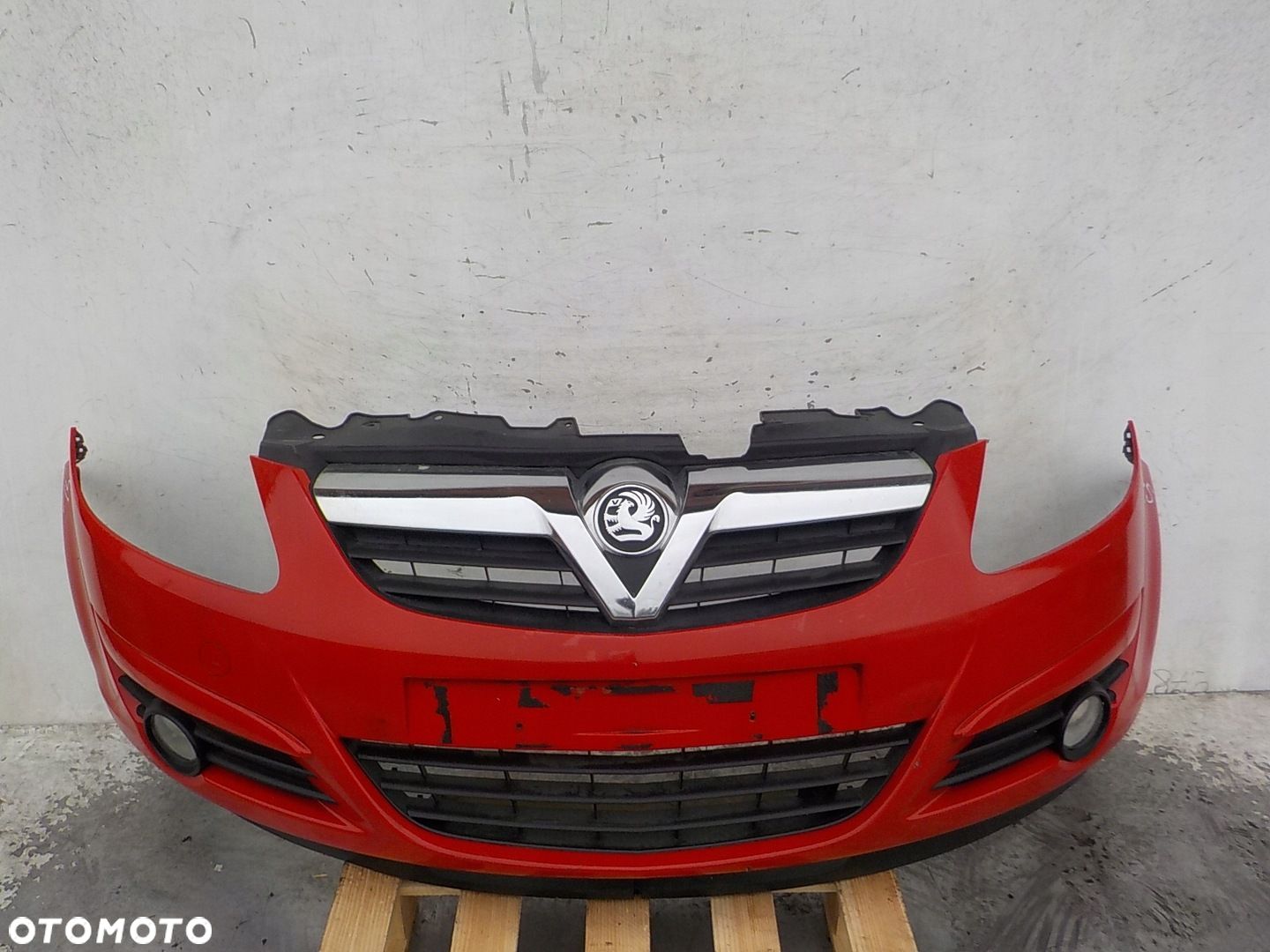 145 OPEL CORSA D ZDERZAK PRZÓD PRZEDNI - 1