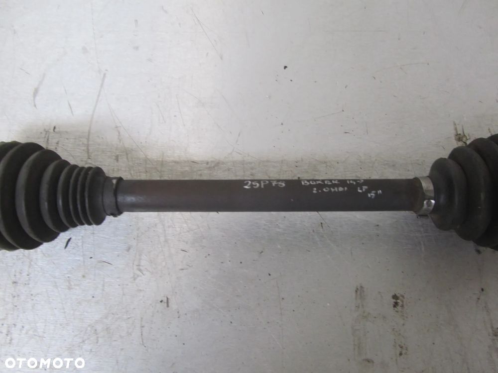 Citroen Jumper-Ducato-Boxer 14->2.0 HDI półoś lewy przód 15" - 3