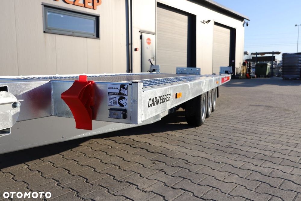TEMARED /MARTZ CARKEEPER 5820/3 3,5T 580x207cm, Uchylna hydraulicznie , Wypełnienie blachą alu, 3 osie, DMC 3500kg ,koła 10C - 13