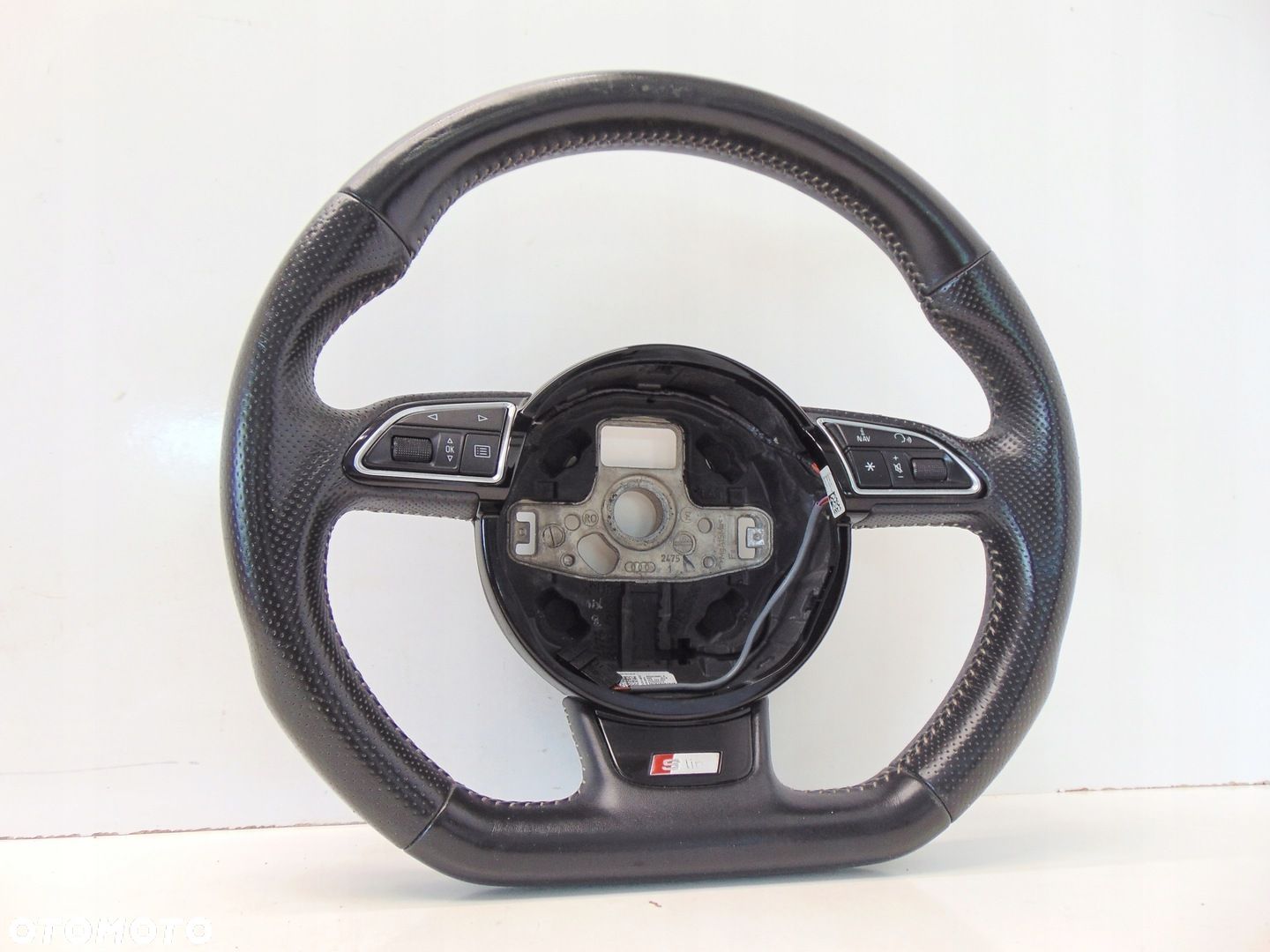 KIEROWNICA SKÓRZANA MULTI ŚCIĘTA 8V0419091 AUDI A3 8V S-LINE - 1