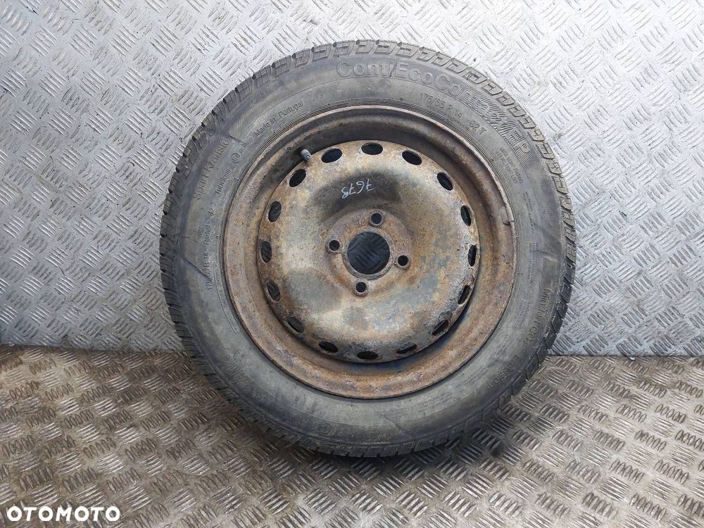 KOŁO ZAPASOWE ZAPAS 4x100 x14 FI60,1 175/65R14 RENAULT KANGOO I FL - 1