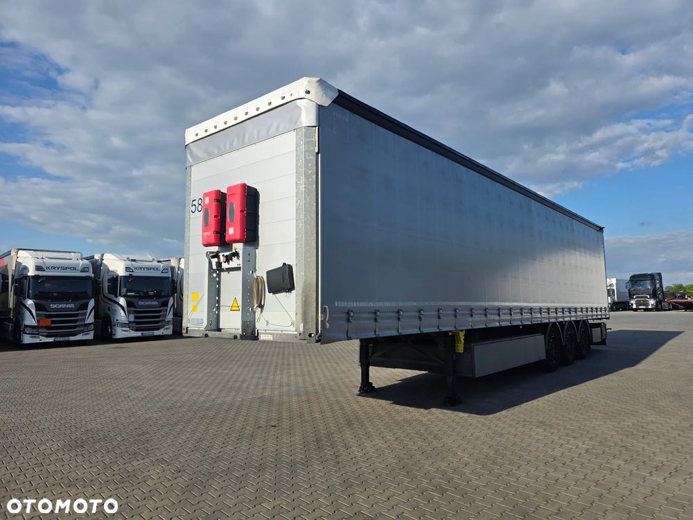 Schmitz Cargobull SCB S3T STANDARD FIRANKA OŚ PODNOSZONA , PALECIARKA Z DE MAŁY PRZEBIEG !!! - 2