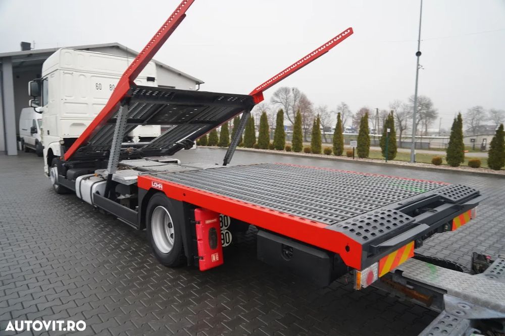 DAF XF 480 / LORA / LOHR / 16,5 M / 4 AUTOUTILE DE LIVRARE / 6 VEHICULE / AER CONDIȚIONAT PENTRU PARCARE / EURO 6 - 10