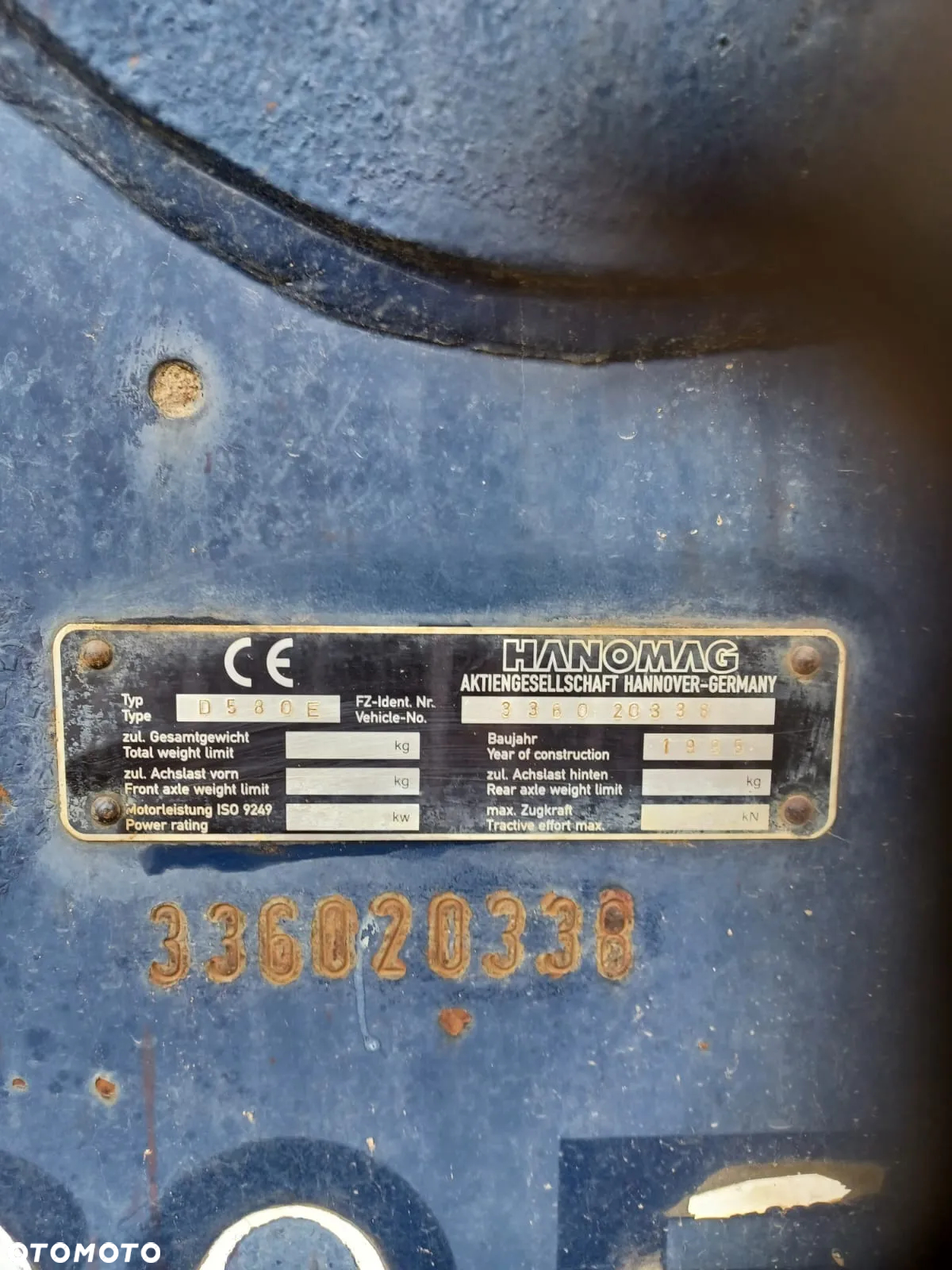 Hanomag D580E - 6