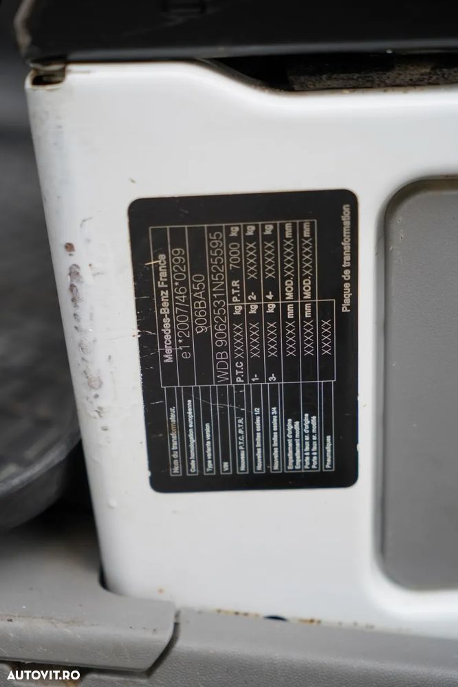 Mercedes-Benz SPRINTER 513 / BASCULATOR / CU DOUA PERECHI / 7 LOCURI / DOUĂ PERECHI / MANUAL / IMPORTAT - 37