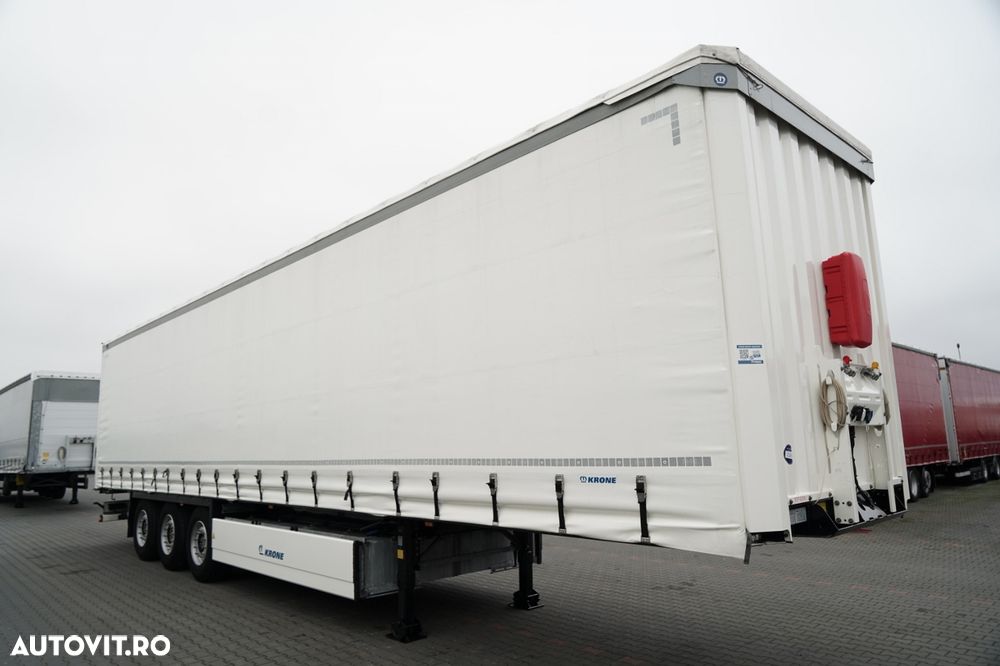 Krone CORTINĂ KRONE / COȘ PENTRU PALEȚI / 2 AXE RIDICATIVE / IMPORTAT 2024 - 2
