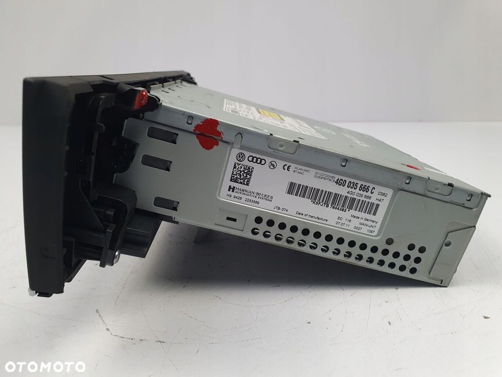 RADIO CD MMI CZYTNIK NAWIGACJI GPS Audi A6 C7 4G0035666C - 16