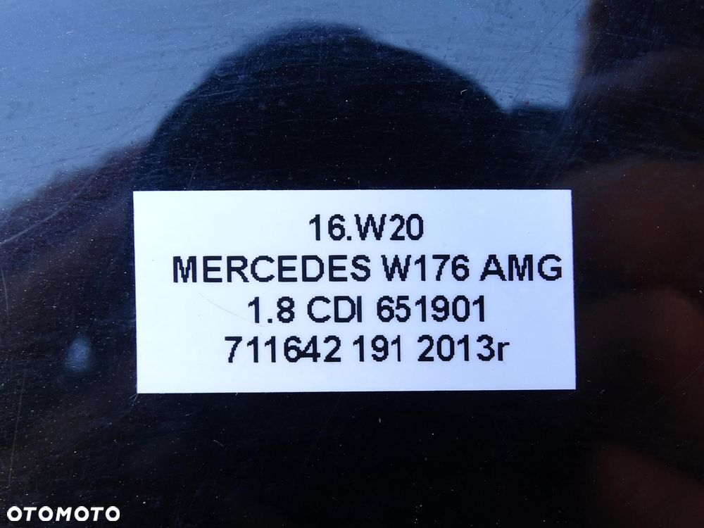 DRZWI LEWY PRZÓD LEWE PRZEDNIE LAKIER 191 MERCEDES A-KLASA W176 12-18r - 16