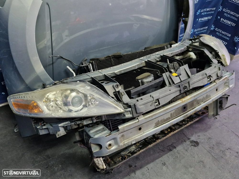 Frente completa usada FORD MONDEO IV 4 XENON 2.2 TDCI capot parachoques oticas guarda lamas - 7