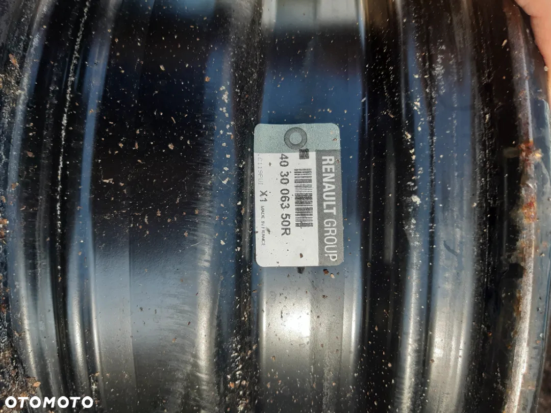 Felgi stalowe Renault Kangoo 6Jx15H2 IS ET 44 403006350R - 3