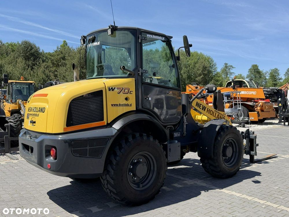 New Holland W70C Compact Widły + Łyżka Jak Nowa 1000 mth Klimatyzacja - 10