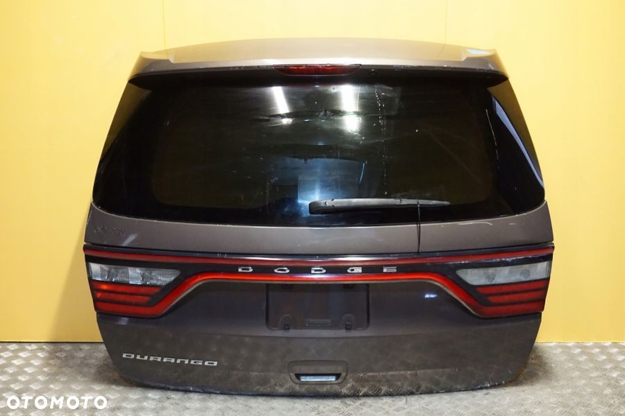 DODGE DURANGO 2014 2024 Klapa Bagażnika Tył Spoiler Szyba Lampa Komplet USA - 1