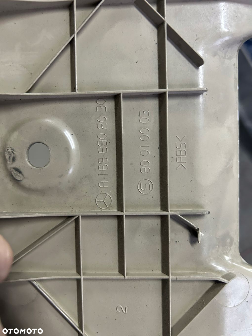 OSŁONA PROGU BAGAŻNIKA MERCEDES W169 W245 a1696902030 - 3