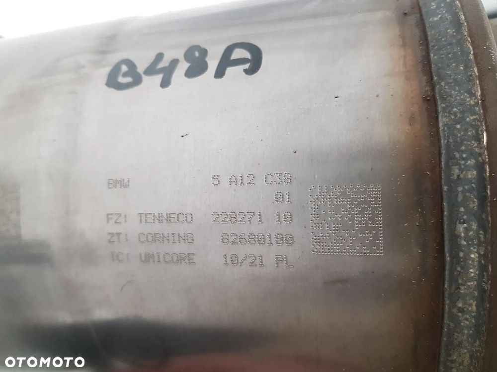 Katalizator DPF BMW B48A 2.0i F39 X2 F40 F45 F46 F48 X1 8268018 8272771 - 10