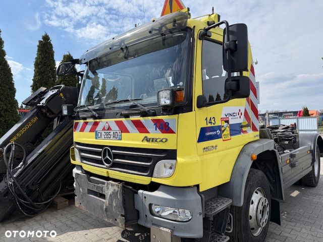 Mercedes-Benz ATEGO 1524 4x4 hakowiec resor manual - 1