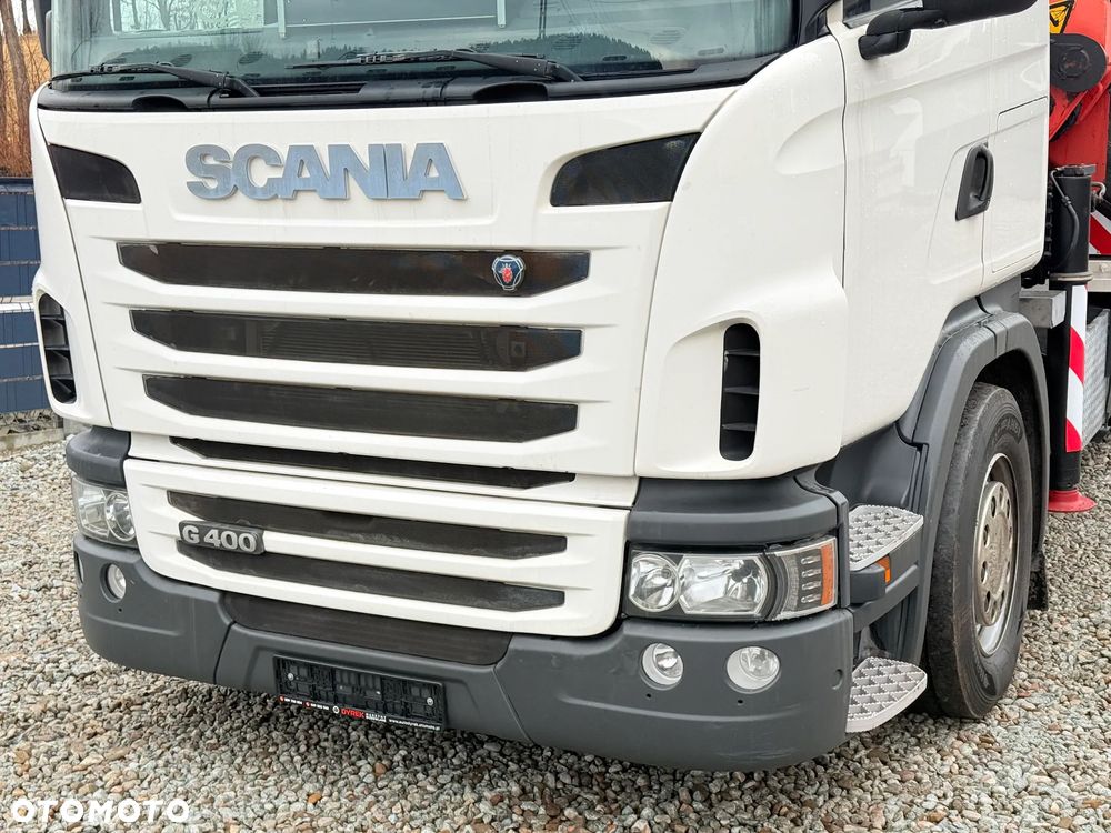 Scania * SCANIA G400 * HDS Palfinger Kran PK 42500 * 3 Osie * Sprowadzona * Bardzo Dobry Stan * - 3