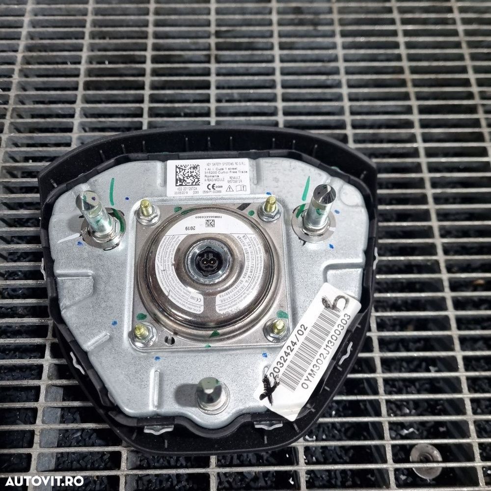 Airbag volan Dacia Duster II 2018 - 2021 (1519) 985709812R - 3