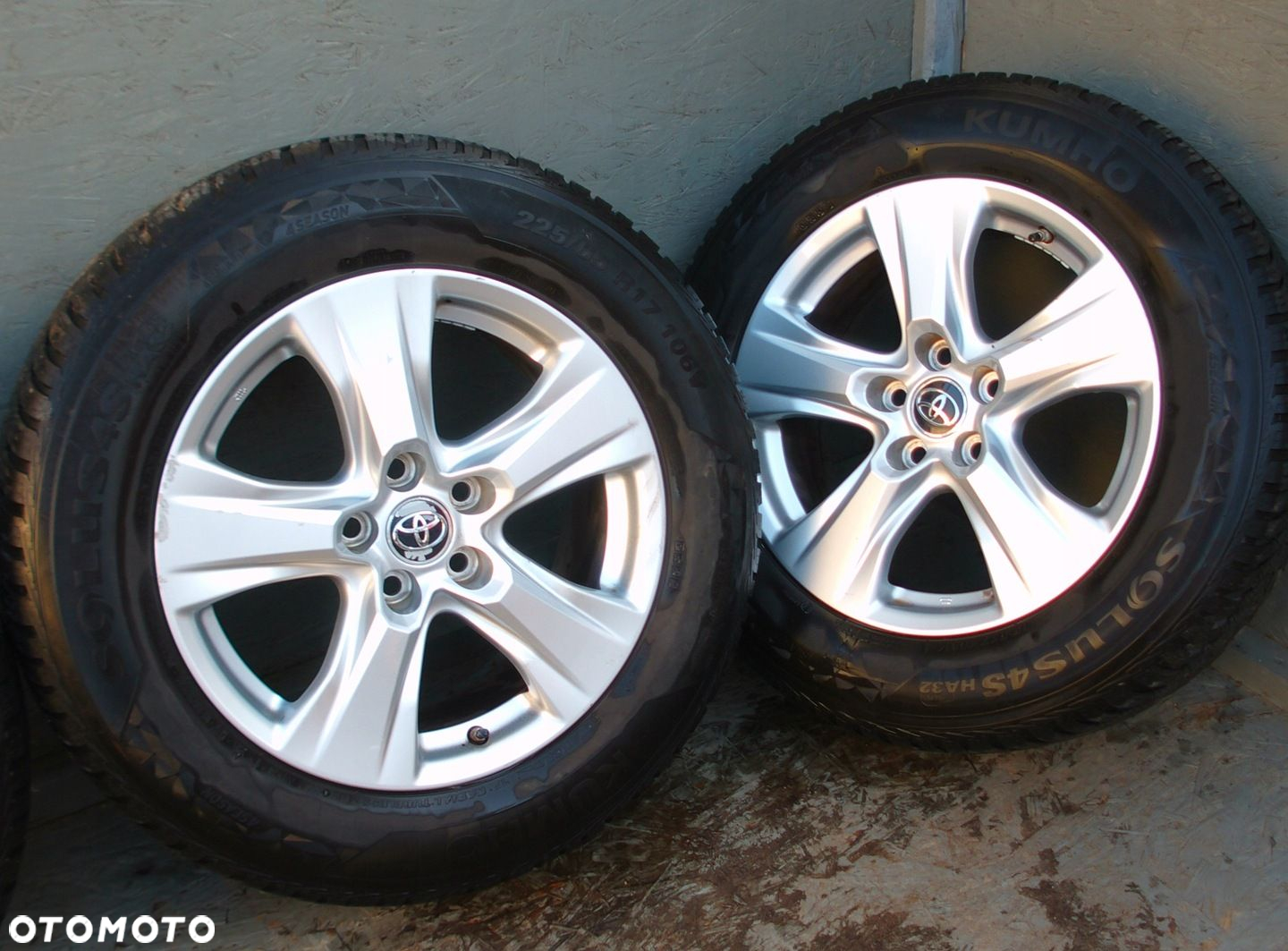 Toyota Rav4 V Gen koła Alufelgi 225/65/17 Allseason Kumho - 2