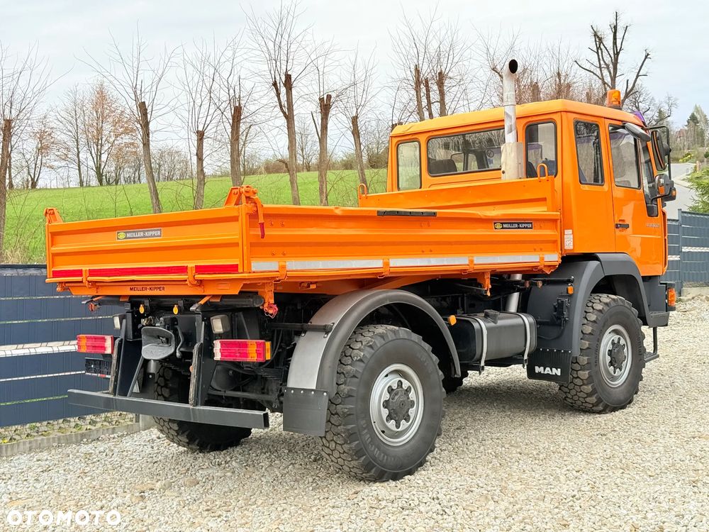 MAN * MAN 10-220 * Pług * Kiper Wywrotka Meiller * 4x4 * Zimowe Utrzymanie * Unimog * - 27