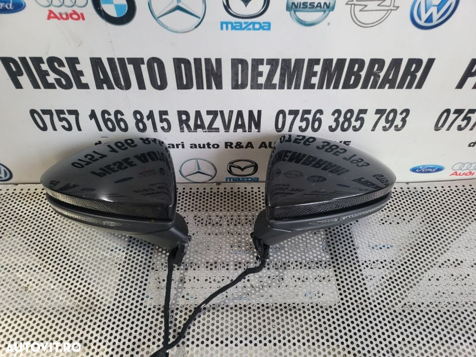 Oglinzi Oglinda Stanga Dreapta Audi A6 S6 Allroad 4K C8 Dupa 2018 Pliabile Incalzite Volan Stanga - 3