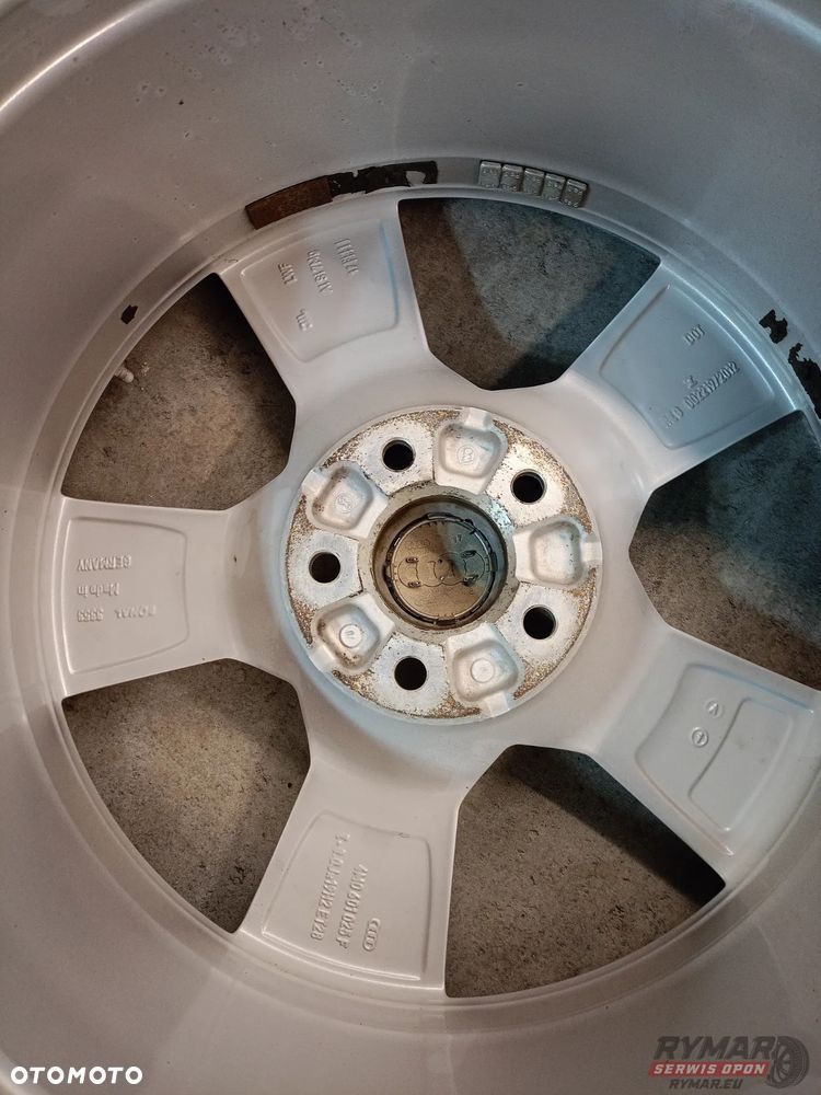 ŚLĄSK ALUFELGI 8X19" 5x112 ET28 ORYGINAŁ AUDI OE KOMPLET - 6