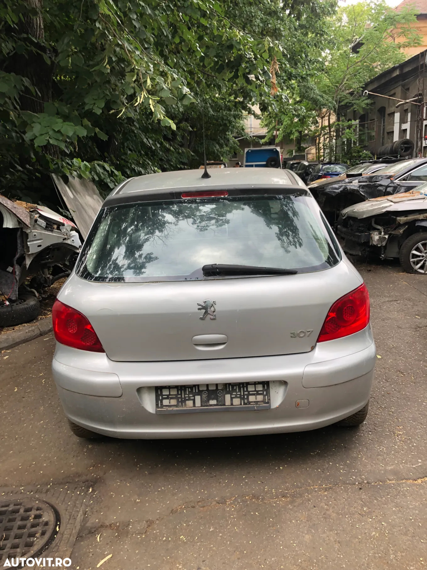 Dezmembrez Peugeot 307 facelift gri argintiu 2006 1.6 HDI - 6