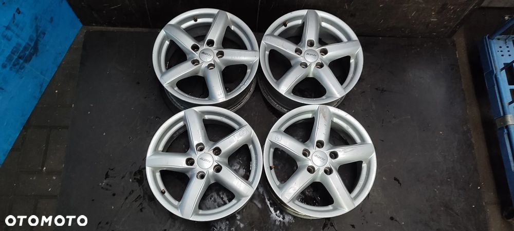 FELGI ALUMINIOWE 5x112 7Jx16 CALI ET42 ALUTEC VW AUDI SEAT SKODA MERC Komplet - 1