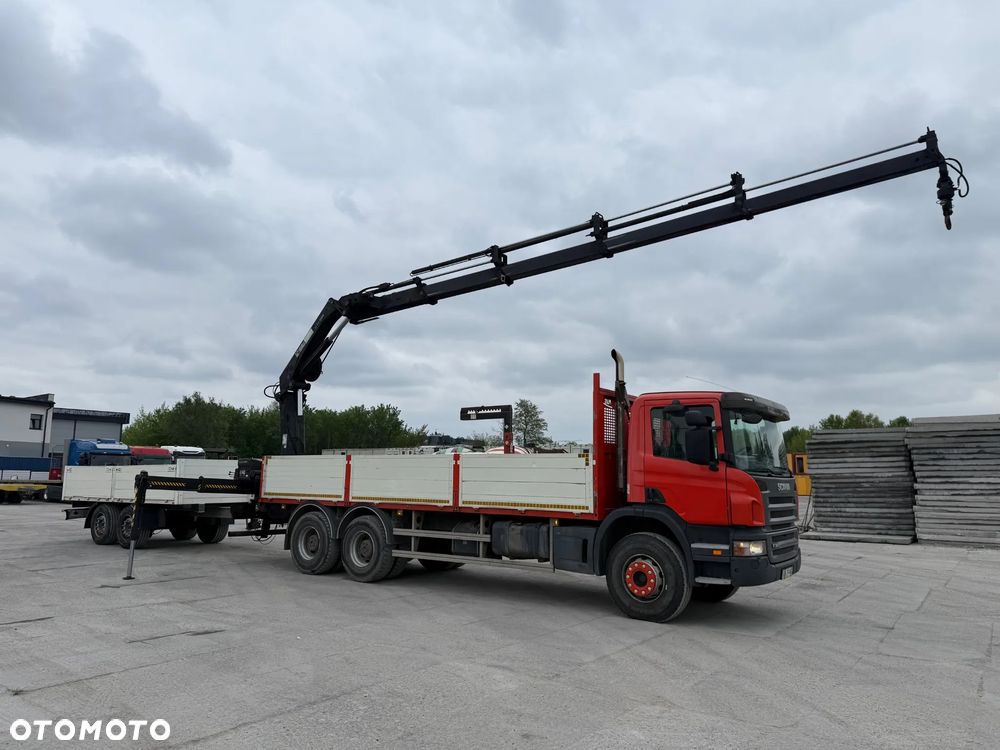 Scania P360 ZESTAW / 6x4 / HIAB 211 / Stan NOWY / - 30