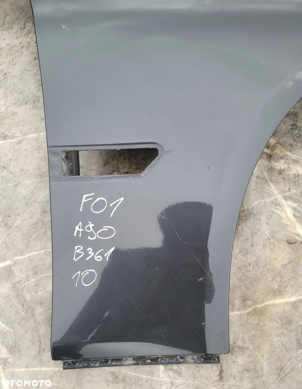 BŁOTNIK PRAWY PRZÓD PRZEDNI BMW F01 F02 F04 A90 SOPHISTOGRAU A361 - 2