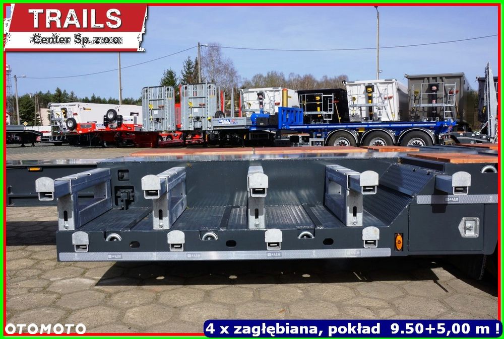 Inny Niskopodwoziowa ład. 43 T, rozciągana do 18,60 m, 4 x załębiana !!! - 21