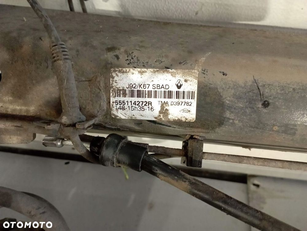 DACIA DOKKER ZAWIESZENIE BELKA TYŁ TYLNE 555114272R - 3