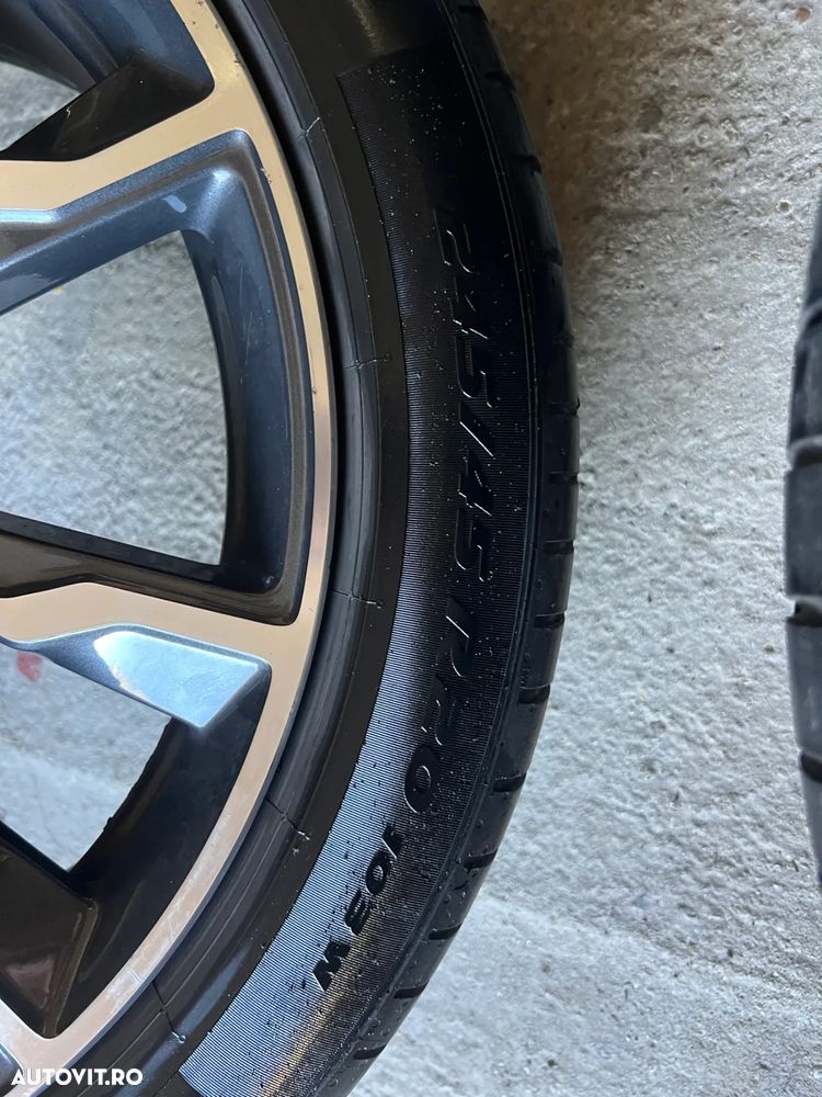 Jante Bmw X3 X4 R20 G01 G02 Originale M699 anvelope vara pirelli run flat Omologate BMW cu steluta RSC senzori presiune in doua latimi - 5