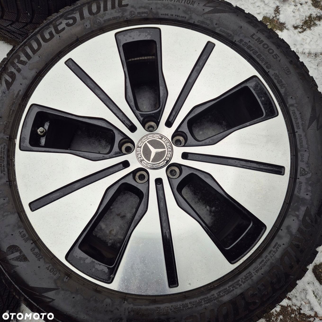ZIMA KOŁA 19 MERCEDES EQC A293 GLC W253 ML W163 W164 W166 235/55 R19 - 5