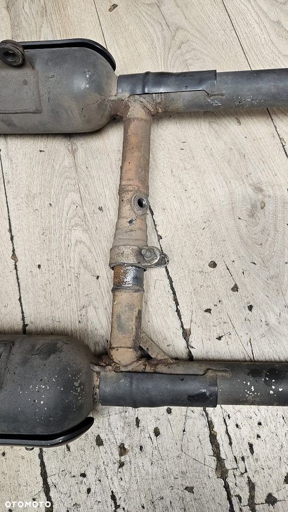 Tłumik kolektor lewy + prawy Kawasaki W800 - 4