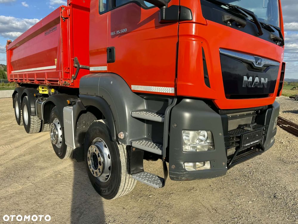 MAN TGS 35.500 *8X4, WYWROTKA, BORDMATIC, MEILLER KIPPER, EURO 6, 330TYŚ PRZEBIEGU* - 12