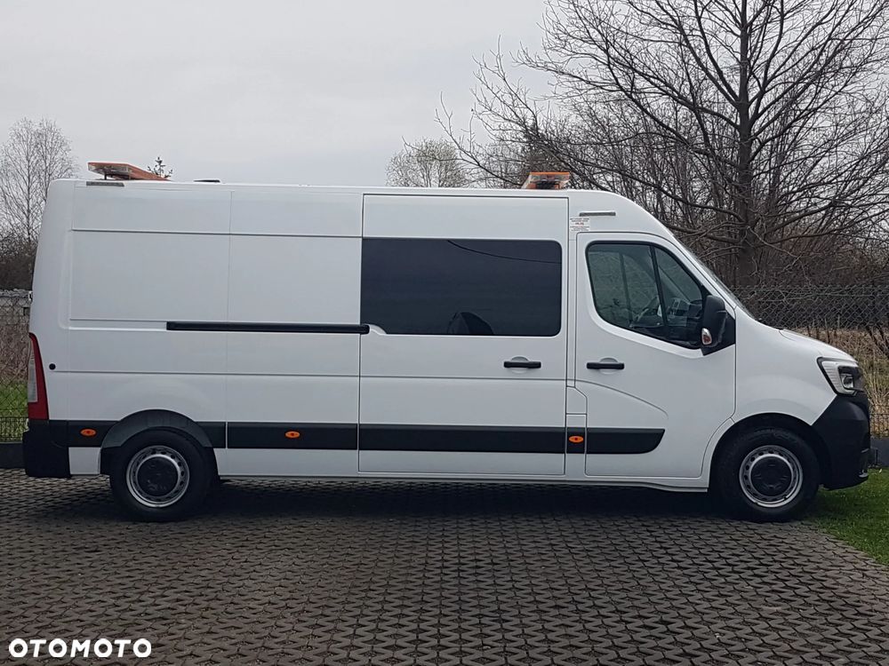 Renault MASTER 6-OSÓB L3H2 BRYGADÓWKA DŁUGI WYSOKI KLIMA KRAJOWY BLASZAK VAN FURGON - 12