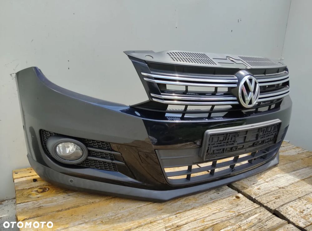 VW TIGUAN I LIFT ZDERZAK PRZÓD PRZEDNI KOMPLETNY Z PDC - 2