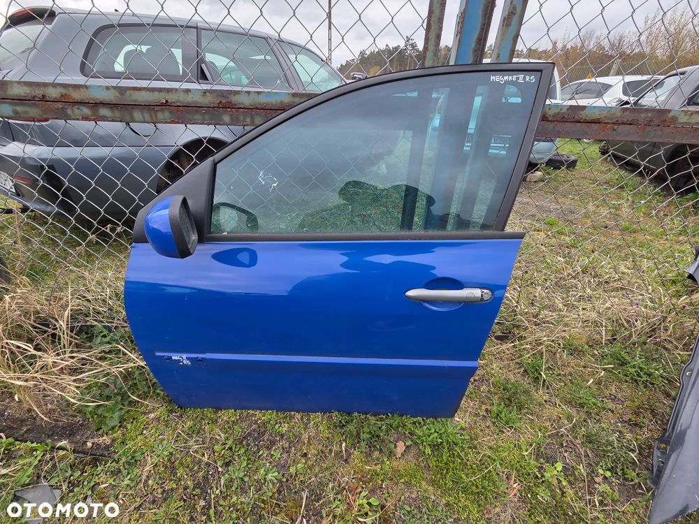 Drzwi Lewe Przód Renault Megane II RS / Coupe - Blue Alp RNA - 1