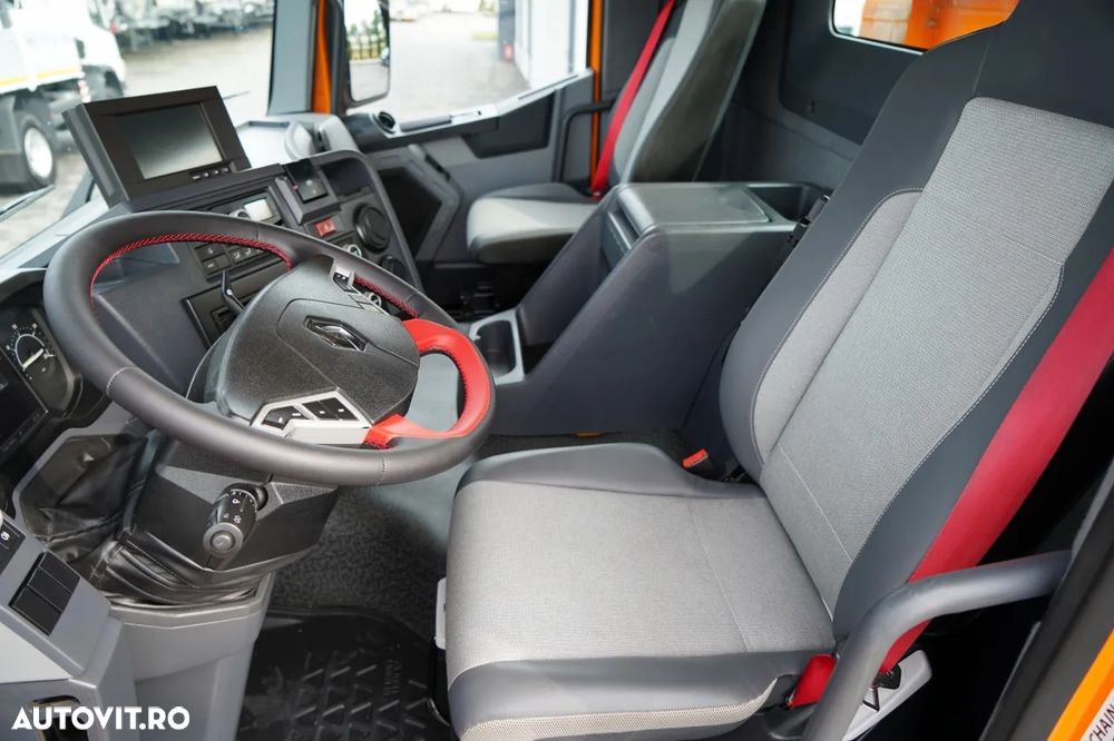 Renault K 480 / 8x4 / BASCUNĂ CU DOUĂ SENSURI / HYDRODOLT / UȘĂ CU BALAMALE / IMPORTAT / CONTRACT POST-SERVICE - 26