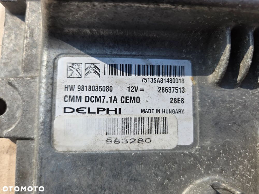 Komputer sterownik silnika Peugeot 508 II 2.0 BLUEHDI - 3