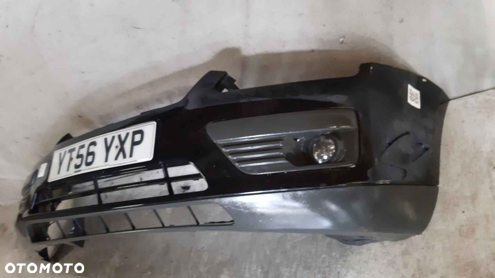 ^ ZDERZAK PRZÓD PRZEDNI DO FORD FOCUS MK2 II F3 CZARNY HALOGENY - 3