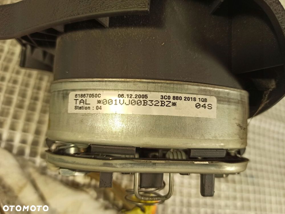 PASSAT B6 AIRBAG PODUSZKA KIEROWCY 3C0880201S - 6