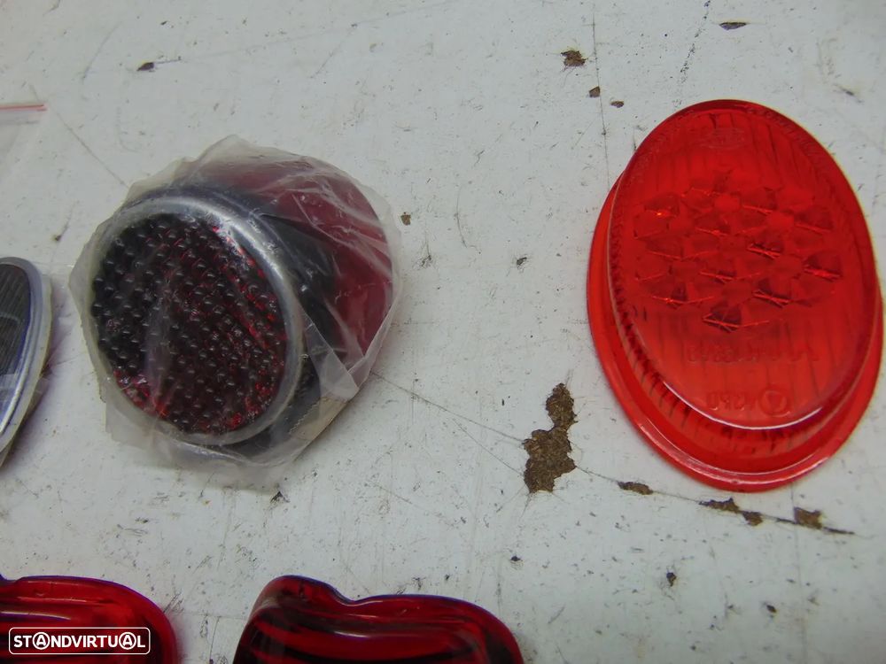 Antigos/clássicos vidros farolim - 3