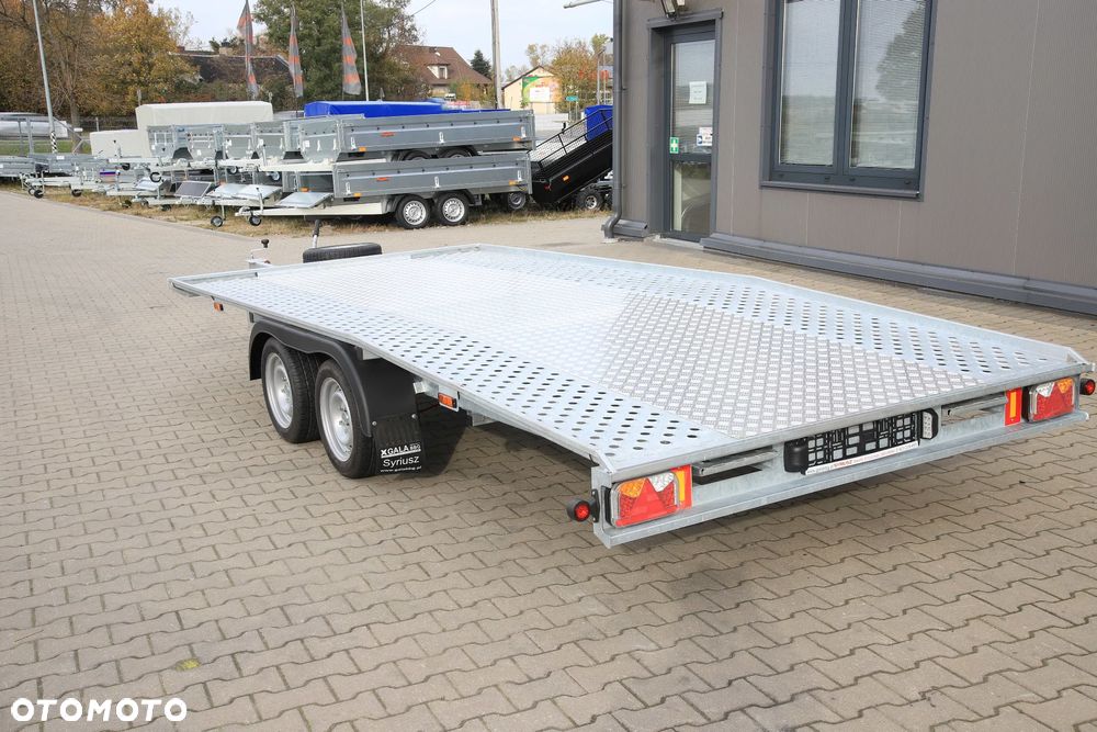 Gala BBG Gala TAURUS T4527SL 4,5 m x 2,05 m wypełnienie alu ryfel Full LED  DMC 2700kg Koła 195R13C - 9