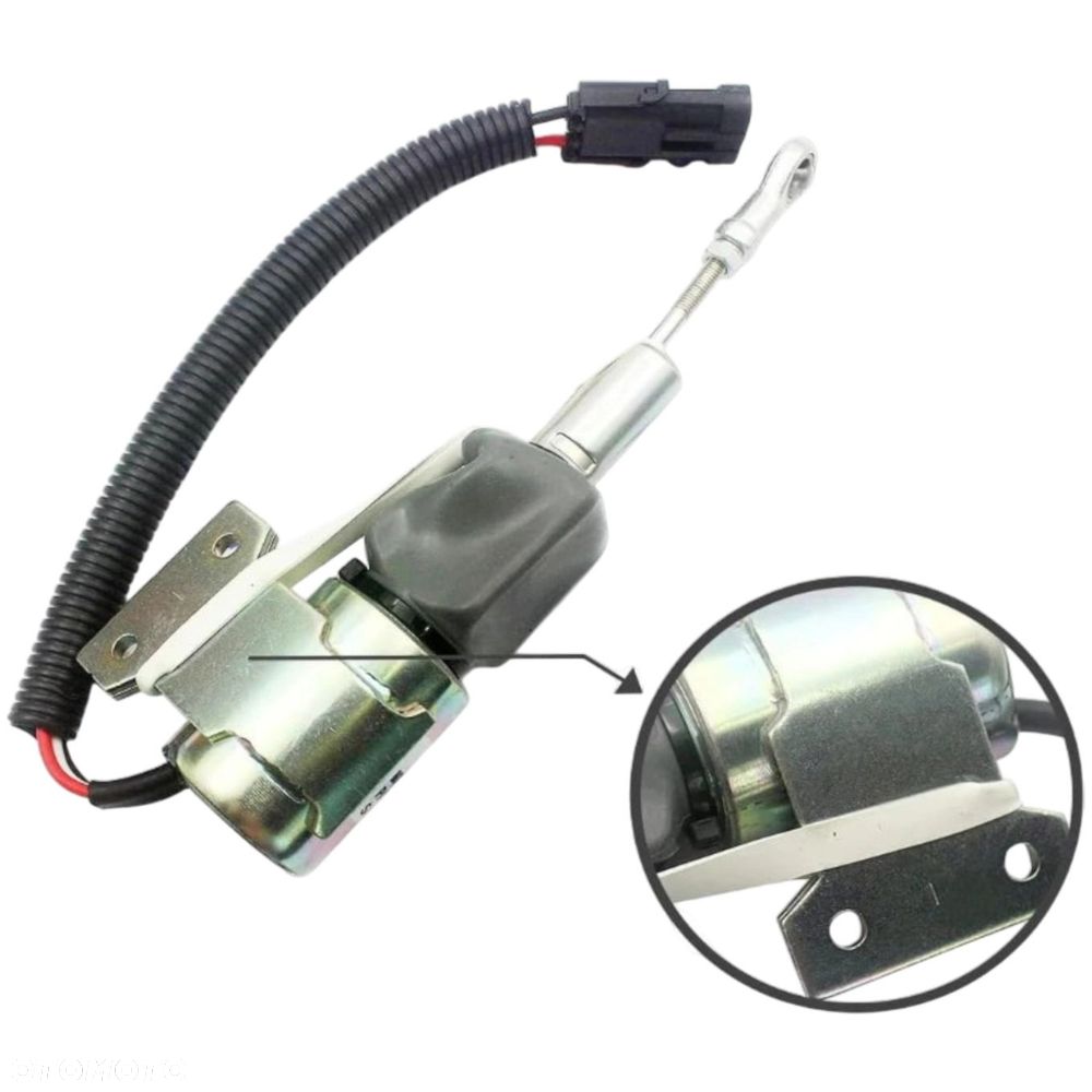 Cewka gaszenia silnika GASZAK SOLENOID CUMMINS CASE MX 24V 3932529 3939700 - 3