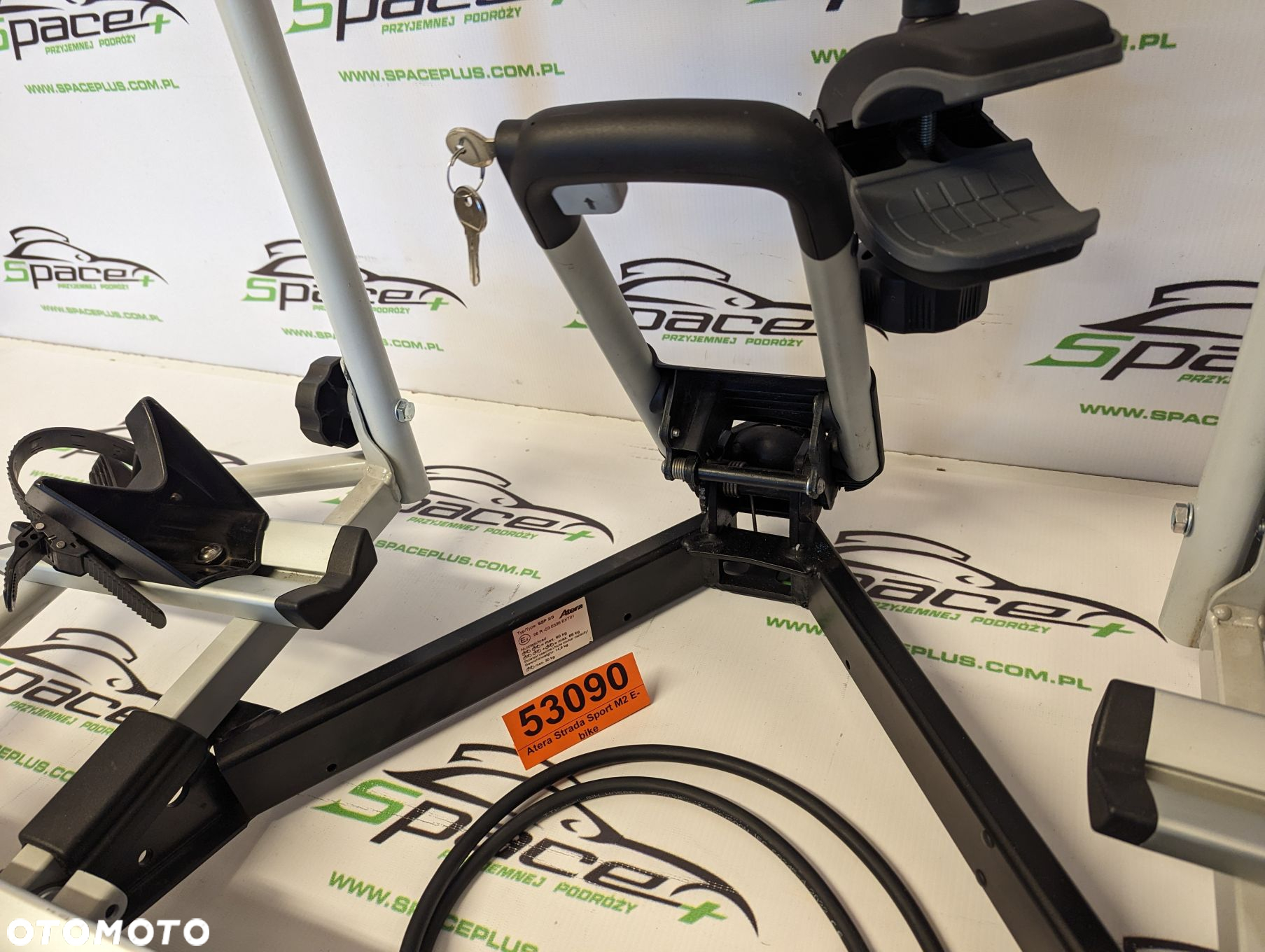 Uchwyt bagażnik rowerowy na hak na 2 rowery Atera Strada Sport M2 E-bike - 7